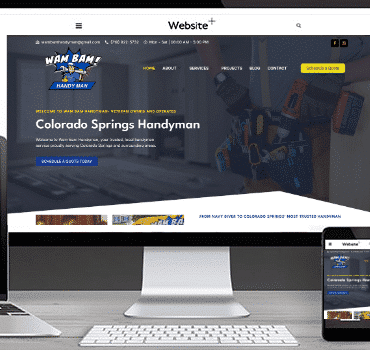 Wam Bam Handyman Website Redesign